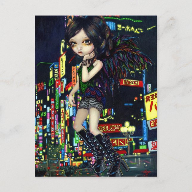 Postkarte "Shinjuku Angel" (Vorderseite)