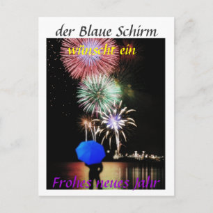 Postkarte - Silvester