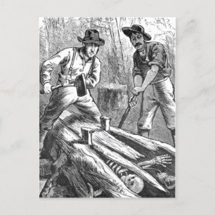 Postkarte "Skelettbaum"