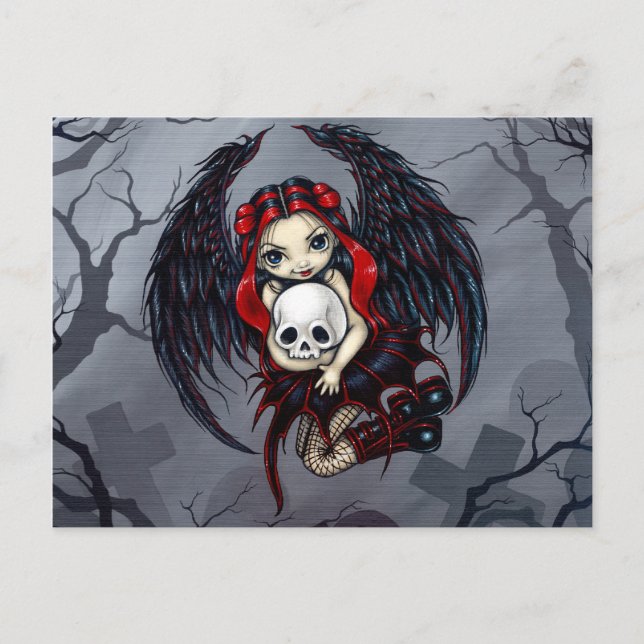 Postkarte "Skull Stealer" (Vorderseite)
