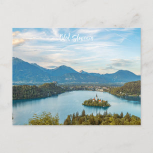 Postkarte Slowenien bled