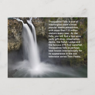 Postkarte Snoqualmie Falls
