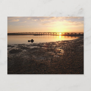 Postkarte: Sonnenuntergang in Quinta do Lago. Port Postkarte
