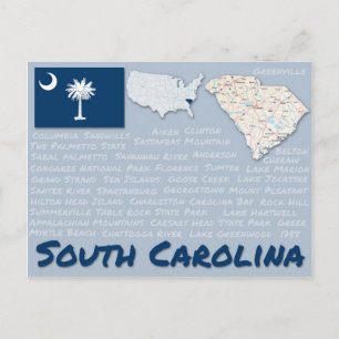 Postkarte "South Carolina"