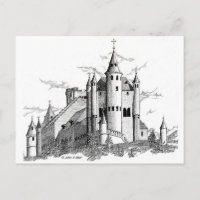 Postkarte - Spanisches Schloss