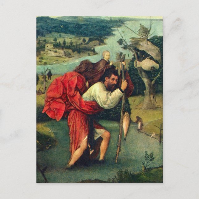 Postkarte St. Christopher (Vorderseite)