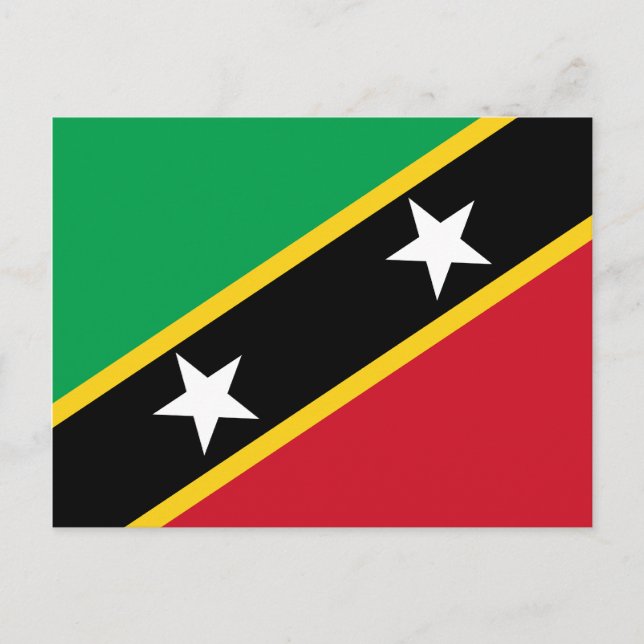 Postkarte St. Kitts und Nevis (Vorderseite)