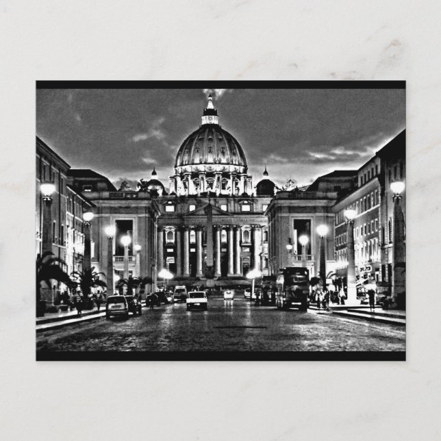 Postkarte - St. Petersdom (Vorderseite)