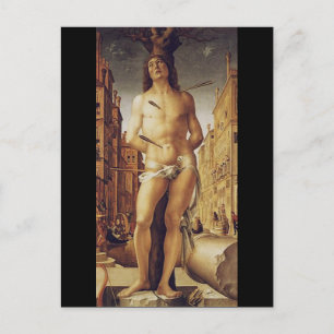 Postkarte St. Sebastian von Liberale da Verona