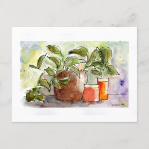 Postkarte "Standlife Watercolor"