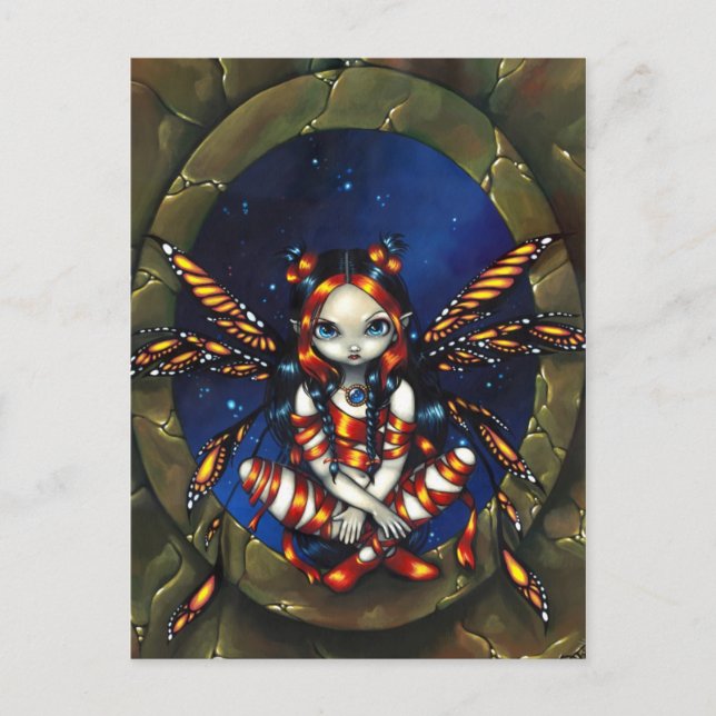 Postkarte "Starry Night Fairy" (Vorderseite)