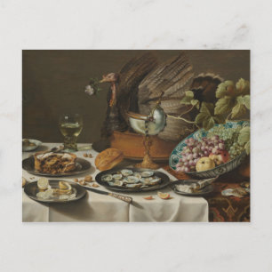 Postkarte "Still Life with Turkey Pie"