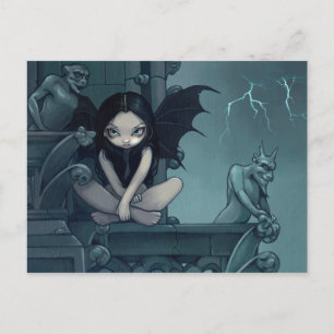 Postkarte "Storm over Notre Dame"