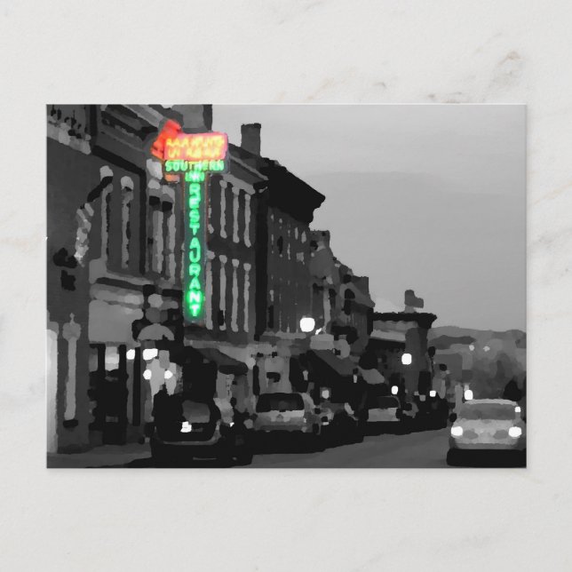 Postkarte Süd (Vorderseite)