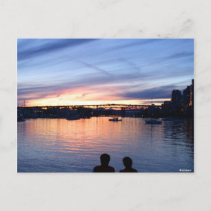 Postkarte "Sunset View"