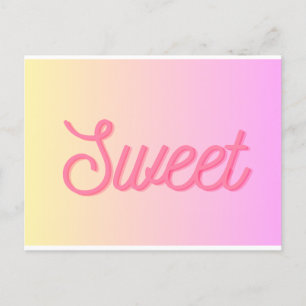Postkarte - "Sweet"