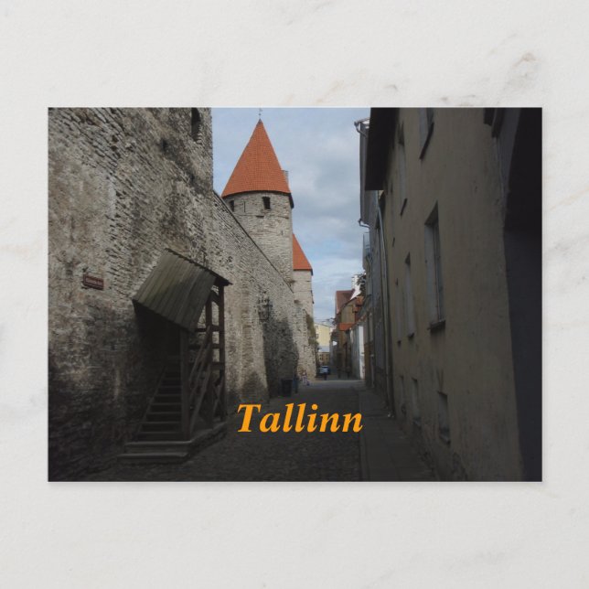 Postkarte Tallinn (Vorderseite)