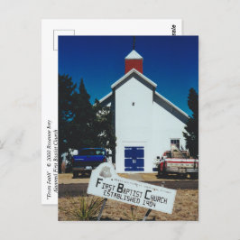 Postkarte "Texas Faith"