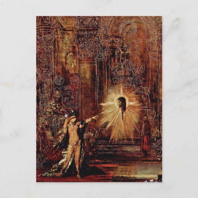 Postkarte: "The Apparition [Geist]" Postkarte (Vorderseite)