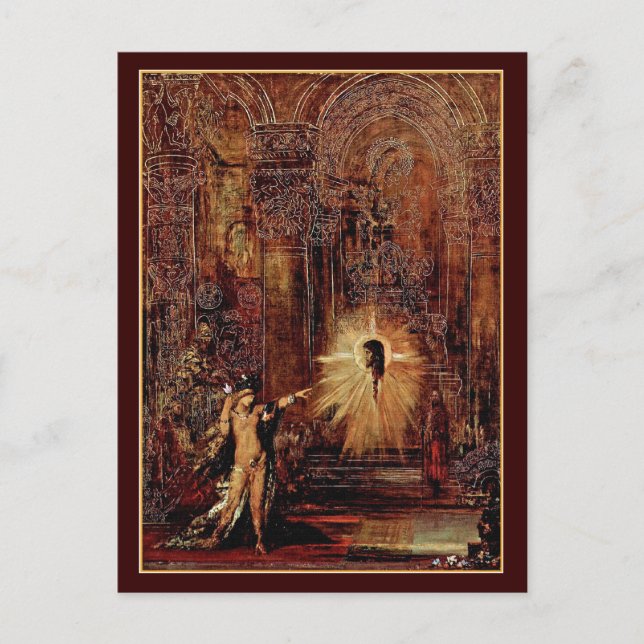 Postkarte: "The Apparition [Geist]" Postkarte (Vorderseite)