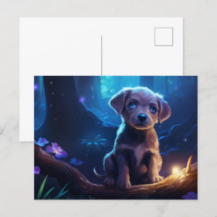 Postkarte The Best Four-Legged Friend