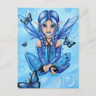 Postkarte "The Blue Fairy"