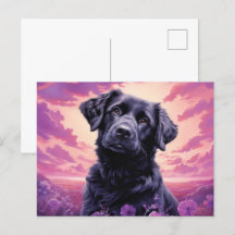 Postkarte The Flower Admirer