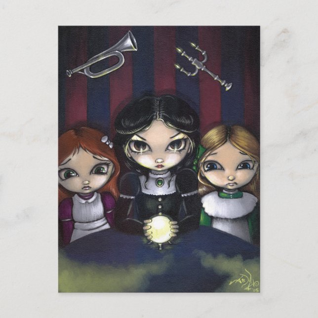 Postkarte "The Seance" (Vorderseite)