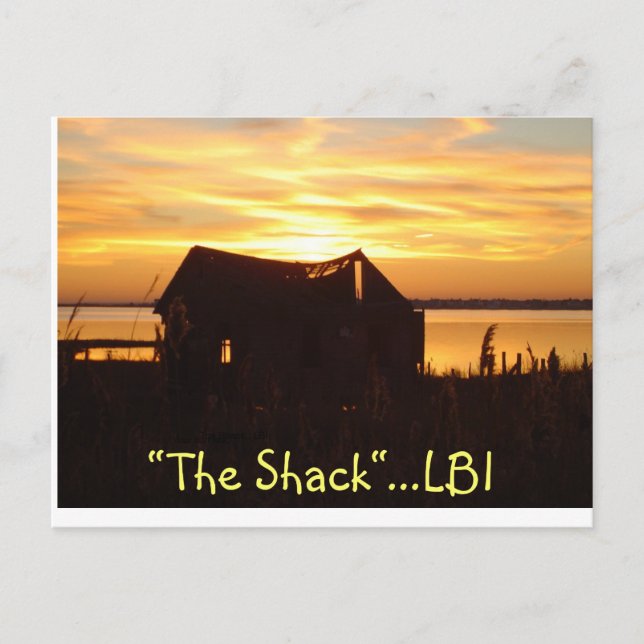 Postkarte "The Shack" (Vorderseite)