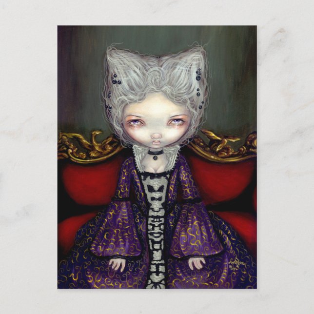 Postkarte "The Violet Duchess" (Vorderseite)