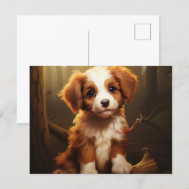 Postkarte Tiny Tails and Big Smiles