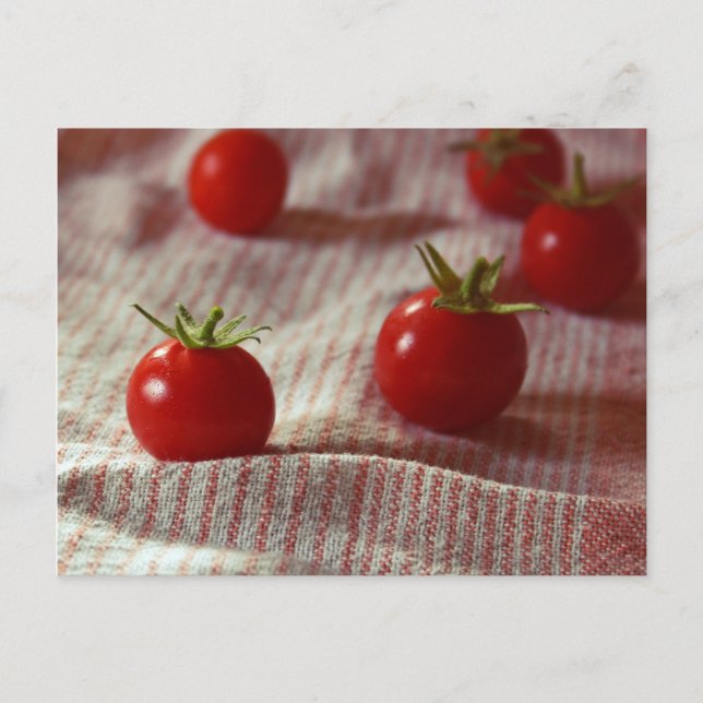 Postkarte "Tomato Party" (Vorderseite)