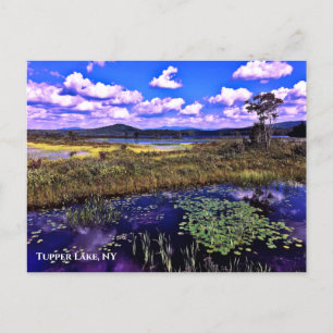 Postkarte - Tupper Lake NY