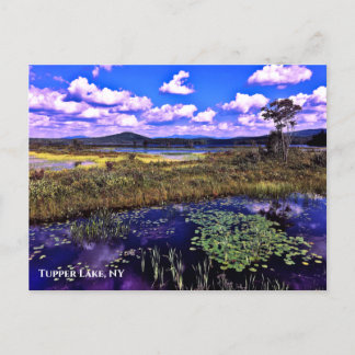Postkarte - Tupper Lake NY