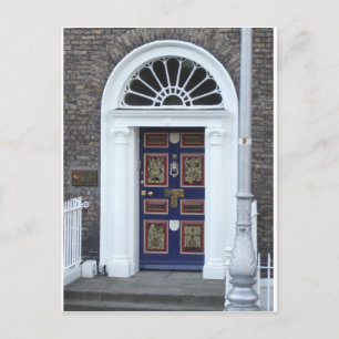 Postkarte: Türen von Dublin Postkarte