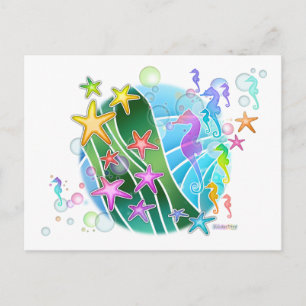 Postkarte - Unter dem Pop des Meeres Kunst