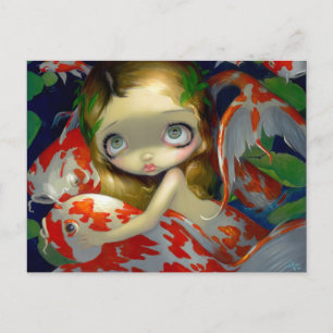 Postkarte "Unter den Koi"