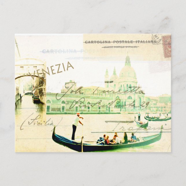Postkarte Venezia (Vorderseite)