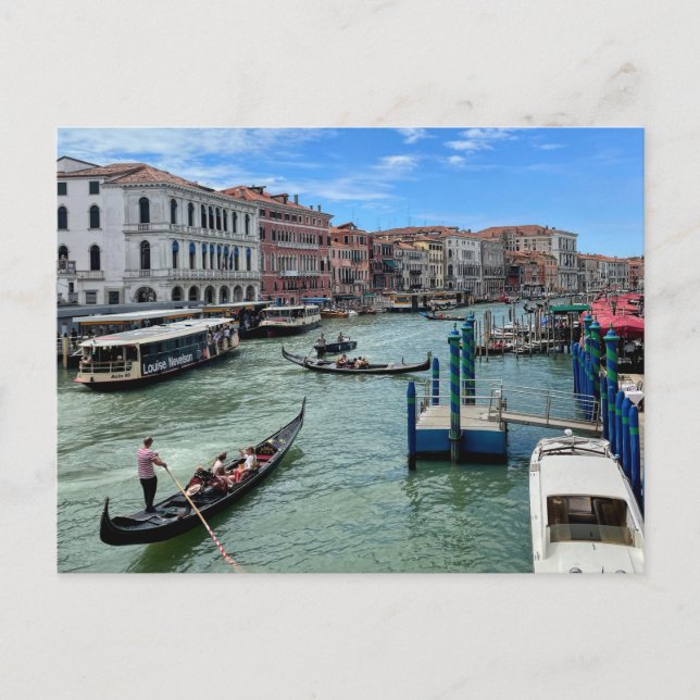 Postkarte Venice Grand Canal (Vorderseite)
