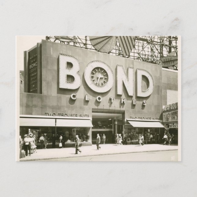 Postkarte Vintag NY 1 (Vorderseite)