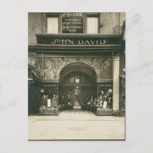 Postkarte-Vintag NY 19 Postkarte (Vorderseite)