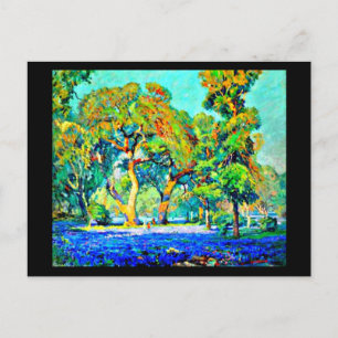 Postkarte - Vintage Dallas Kunstwerk - Frank Reaug