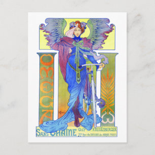 Postkarte: Vintage Fahrradanzeige - Henri Thiriet Postkarte