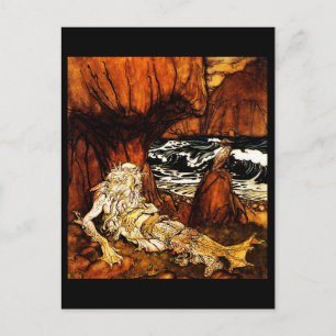Postkarte- Vintage-Illustration-Rackham 12 Postkarte