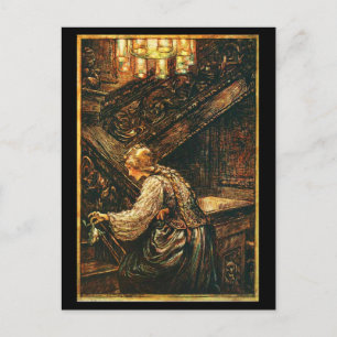 Postkarte- Vintage-Illustration-Rackham 15 Postkarte