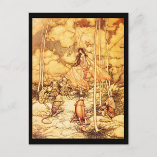 Postkarte- Vintage-Illustration-Rackham 22 Postkarte