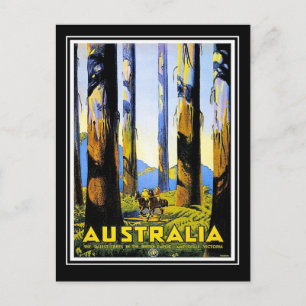 Postkarte Vintage Reise Australien