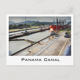 Postkarte vom Panamakanal