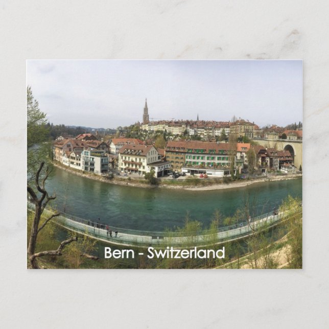 Postkarte von Bern - Schweiz (Vorderseite)