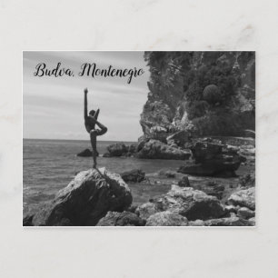 Postkarte von Budva, Montenegro